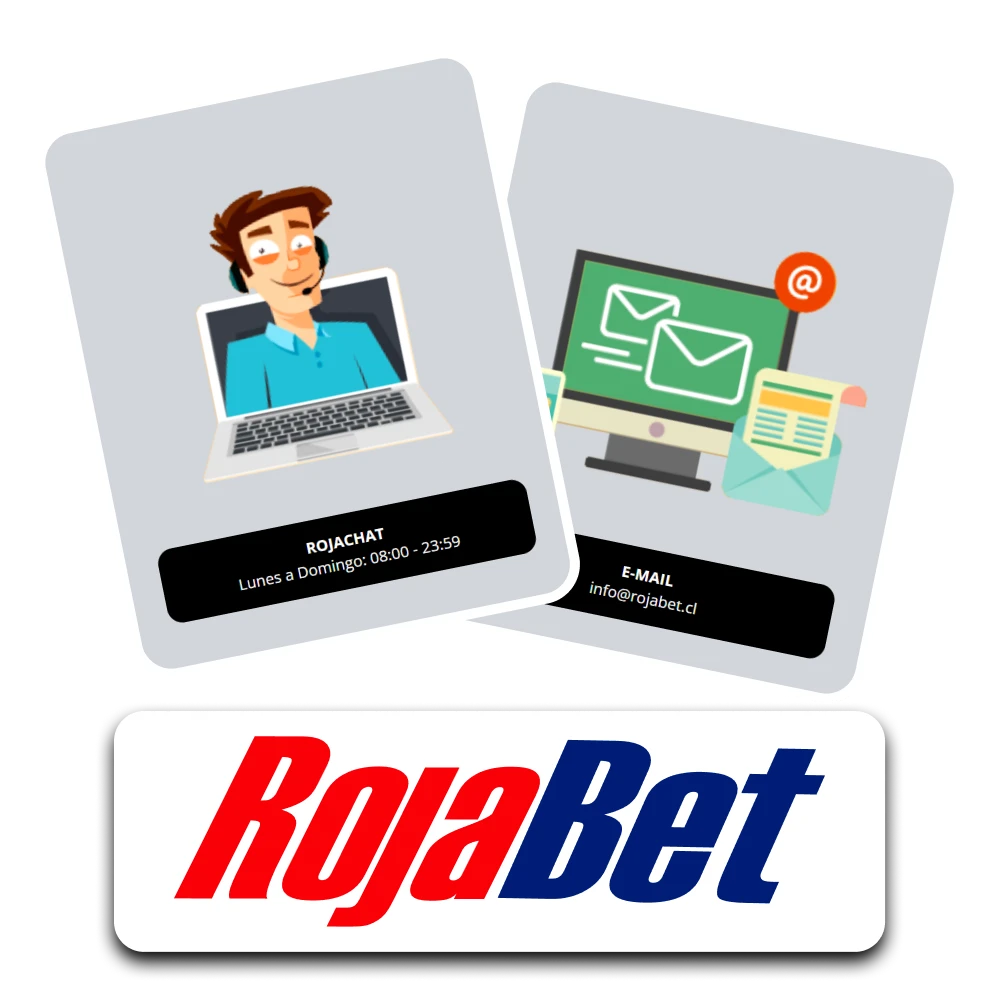 Te contamos las formas de contactar con Rojabet.