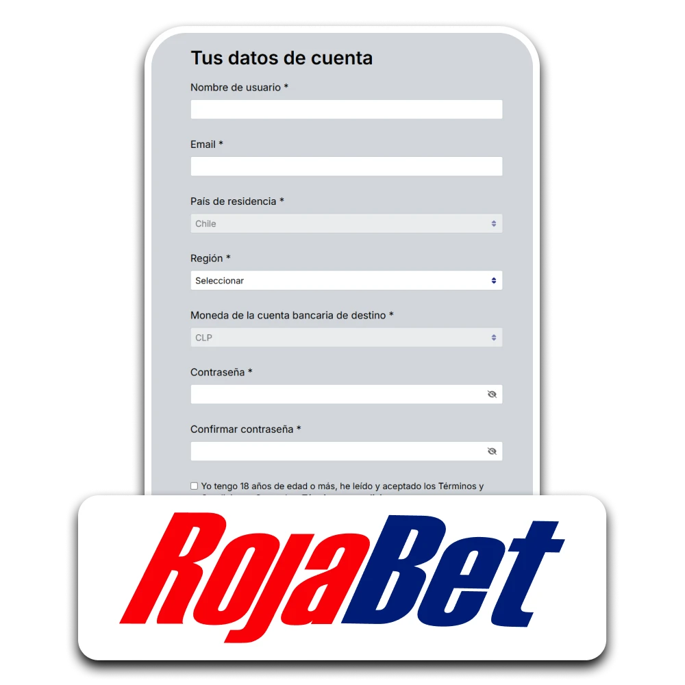 Te contamos cómo registrarte en Rojabet.