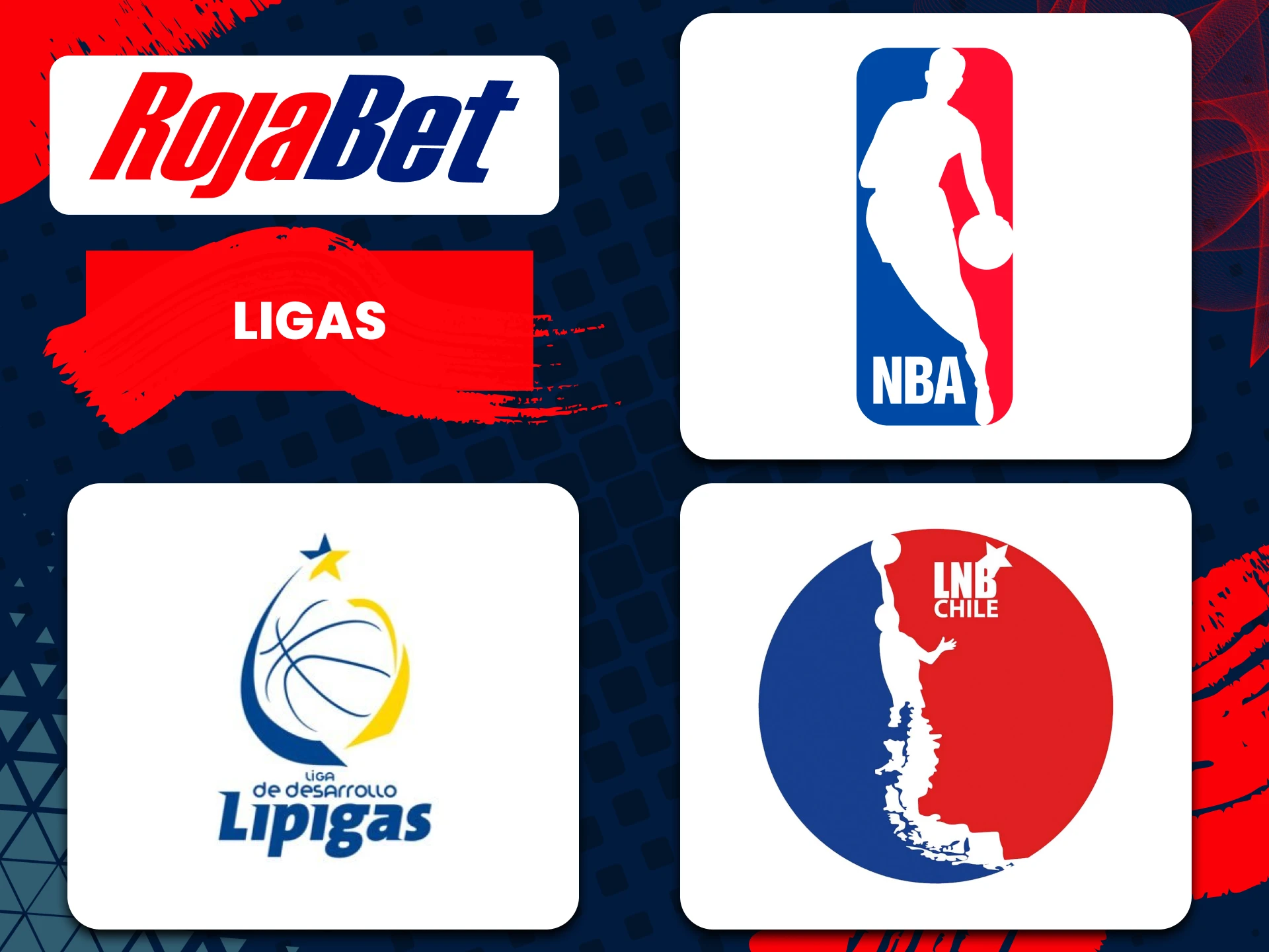 Las mejores ligas de baloncesto del mundo están disponibles para apostar en Rojabet.