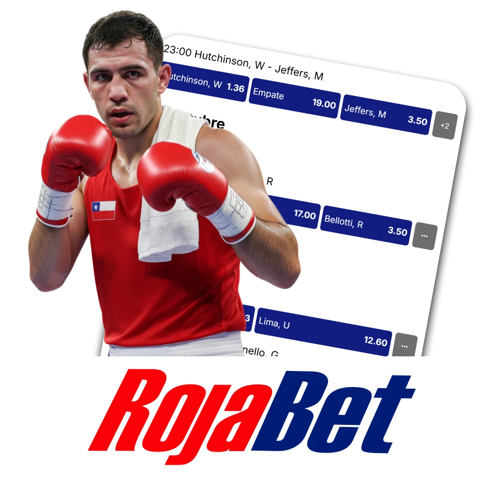 Te recomendamos elegir una boxeo de apuestas en Rojabet.