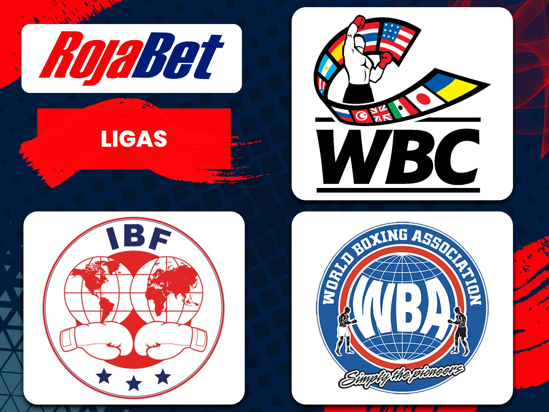 Las ligas mundiales de boxeo están disponibles para apostar en Rojabet.
